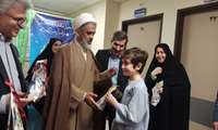 حضور مسئول نهاد نمایندگی مقام معظم رهبری در دانشگاه و رئیس دانشگاه علوم پزشکی گیلان در مرکز آموزشی درمانی ۱۷ شهریور رشت