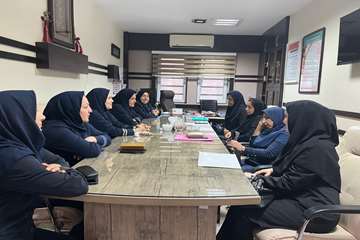 بازدید کارشناسان مدیریت پرستاری دانشگاه از بیمارستان 17 شهریور رشت
