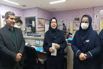 معارفه سرپرستاران جدید بخش‌های اورژانس، PICU و درمانگاه تخصصی مرکز آموزشی درمانی ۱۷ شهریور 
