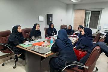 ارزیابی میدانی مرکز آموزشی درمانی ۱۷ شهریور توسط کارشناسان معاونت بهداشتی، معاونت درمان و مرکز بهداشت شهرستان رشت در حیطه ترویج 