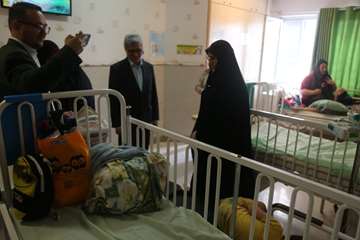 افتتاح طرح توسعه‌ی بخش PICU مرکز آموزشی درمانی ۱۷ شهریور 