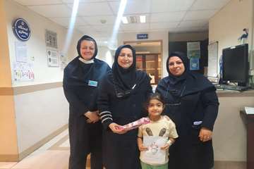 اقدامات بیمارستان17 شهریور به مناسبت هفته کودک