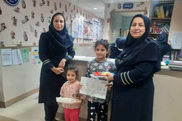 اقدامات بیمارستان17 شهریور به مناسبت هفته کودک