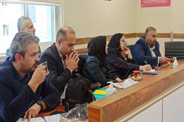 پایش حوزه پشتیبانی مرکز آموزشی درمانی 17 شهریور توسط ارزیابان وزارت بهداشت