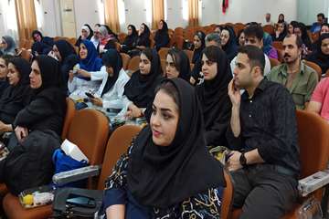 بزرگداشت روز پرستار مرکز آموزشی درمانی 17 شهریور رشت