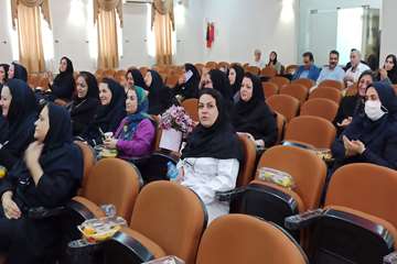 بزرگداشت روز پرستار مرکز آموزشی درمانی 17 شهریور رشت