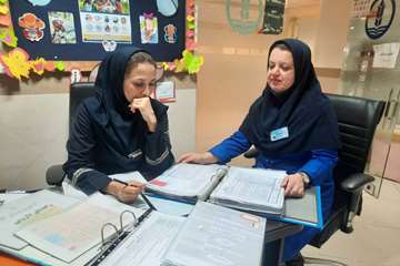 پایش عملکرد آموزش سلامت بخشهای بستری و سرپایی در شش ماهه اول 1404