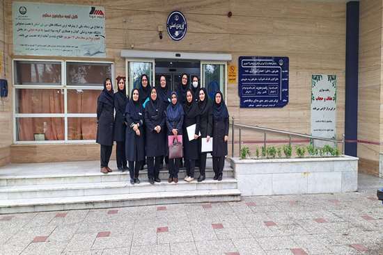 بازدید کارشناسان مدیریت پرستاری دانشگاه از بیمارستان 17 شهریور رشت 